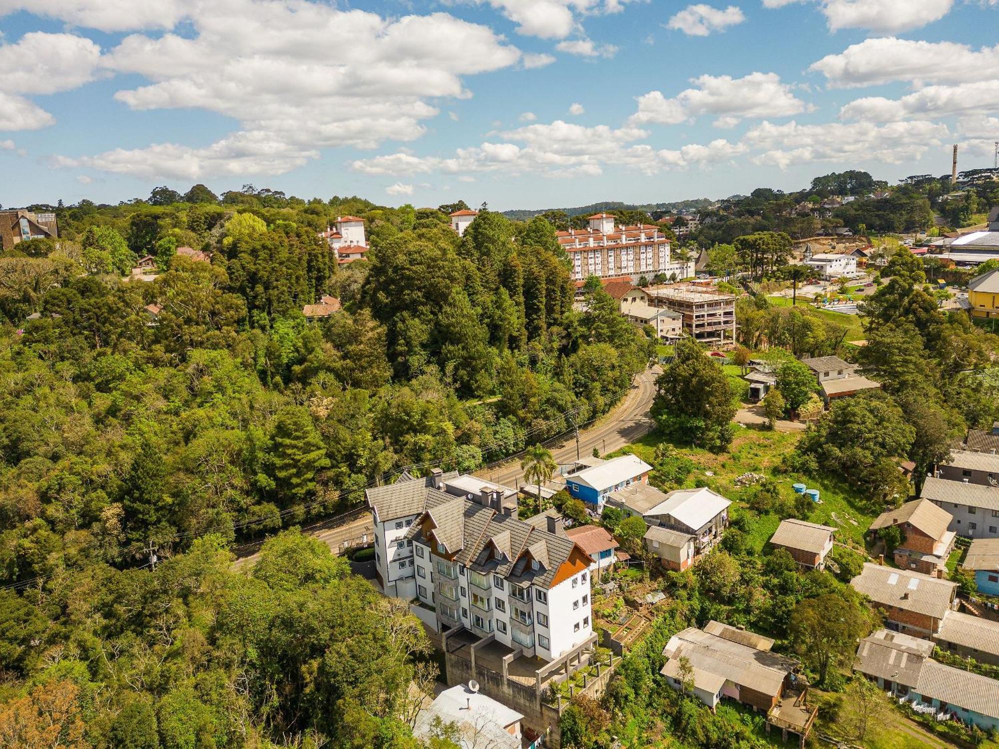 Vista 161 Apto Em Gramado Com Vista Espetacular Kültér fotó