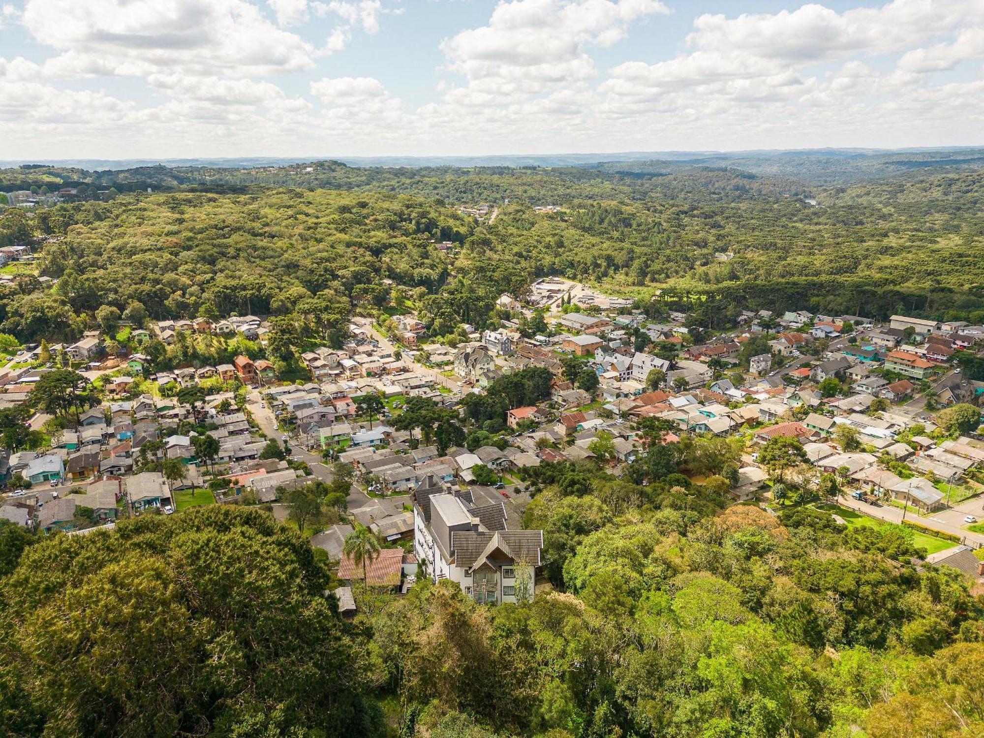Vista 161 Apto Em Gramado Com Vista Espetacular Kültér fotó